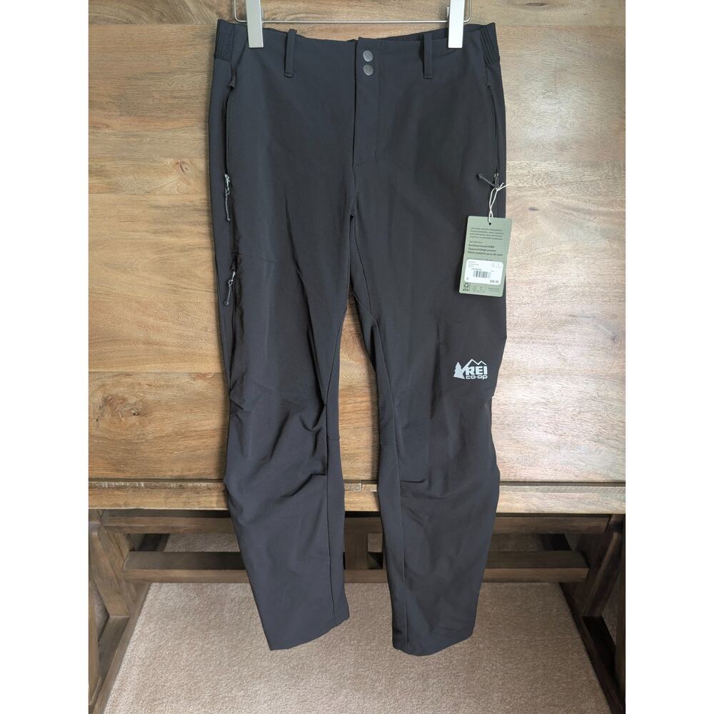 NWT REI Co-op Activator Pants Womens Small Black 4-Way Stretch Water Repellent